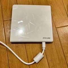 バッファロー BUFFALO ポータブルDVD/CDドライブ　