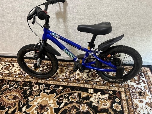 d-bike 14インチ　青　補助輪付