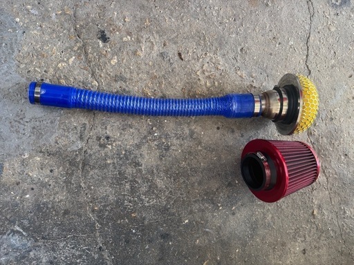 ジムニー ja11等、フレキシブルサクションホース エアクリーナー２個付