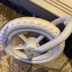 ホワイト　ストライダー系　自転車　子供用　キッズの画像