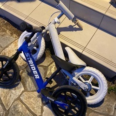 ホワイト　ストライダー系　自転車　子供用　キッズの画像
