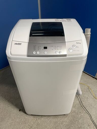 【良品】Haier 6.0kg洗濯機 JW-K60M 2017年製 通電確認済み 良品 早い者勝ち 引取歓迎 配送OK