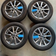 スタッドレスタイヤ 165/65r14 2019年製　ヨコハマタ...