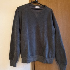 BORDER LINE裏起毛スエットトップスの画像