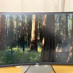 【引き取り限定】Dell 31.55インチ 曲面モニター　S32...