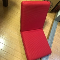 リクライニング　座椅子の画像