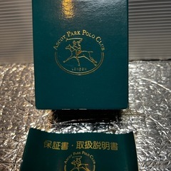 値下げ致しました。ポロクラブ　腕時計の画像