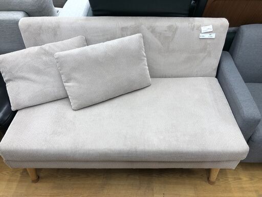 ★ジモティ割あり★  ソファー グレー W×D×H クリーニング済み SJ7939