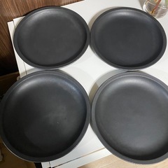 皿 平皿 黒の画像