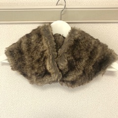 【ほぼ未使用】KBF ファーマフラー　ファーティペット