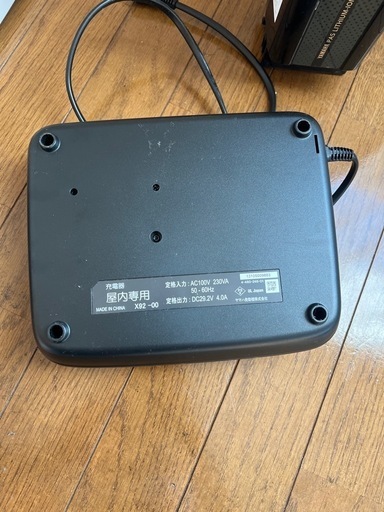 電気自動車の充電器