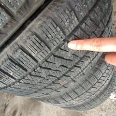 215/45R17 BS VRX2 バリ山 【スタッドレス・ホイル付き】