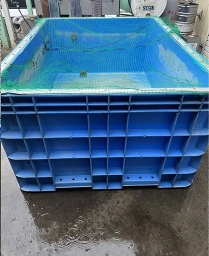 ジャンボックス サンコー　1000L ブルー　サンボックス　錦鯉　金魚　大型水槽 水槽 コンテナ