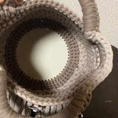 カゴバッグ　ハンドバッグの画像