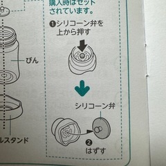 さく乳器　handy fit+ シリコン弁欠品の画像