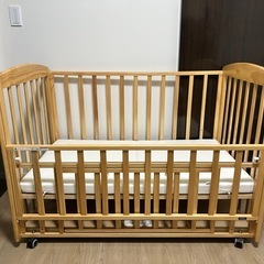 【値下げ中】KATOJI カトージ　ベビーベッド　70x120cm