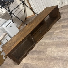 アンティーク風テレビ台　棚　チェスト