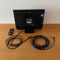 テレビ　16インチの画像