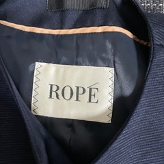 ROPEノーカラージャケットの画像