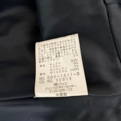 ROPEノーカラージャケットの画像