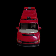 （ご予約済p）(中古)レトロ ミニカー 消防車 フォルクスワーゲンの画像