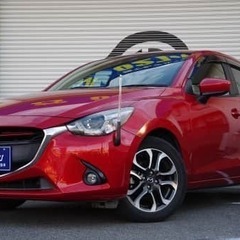 🚗赤色のお車で目立つ💖マツダ デミオ 　ＸＤ　ブラックレザーリミテッドの画像