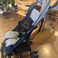 ディアベビー コンパクトベビーカー (グレー) B型ベビーカー