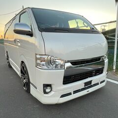ハイエースバン★スーパーGLロング★ナビTV★ETC★両側パワスラ