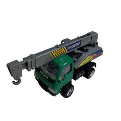 (中古)レトロ ミニカー クレーン車