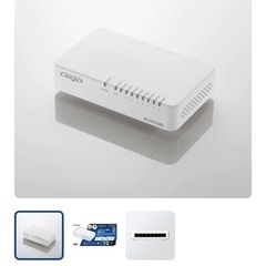 ELECOM 1000BASE-T スイッチングハブ EHC-G...