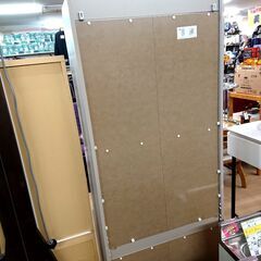 IKEA/イケア ハイキャビネット HAUGA ベージュ 食器棚 キッチンボードの画像