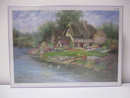 G∫72 ジグソーパズル イングリッシュファーム 1000ピース ENGLISH FARMHOUSE 検：趣味 パネル アート 美術 風景 パズル ゲーム 未開封品