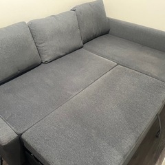 購入者決定引取待ち】イケアIKEA FRIHETEN フリーヘーテン L字ソファ