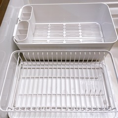 【お取引先決まりました】YOHAKU　大容量水切りカゴセットの画像