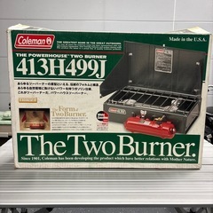 コールマンガソリン2バーナー　未使用品
