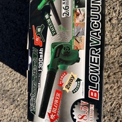 充電式ブロワー&バキューム　18.5v 軽量　