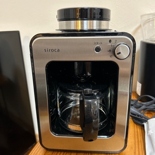 【お値下げ　6000円→4000円】Siroca コーヒーメーカー