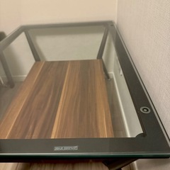 超美品 ガラステーブル 【¥0】 無料の画像
