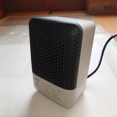 小型セラミックファンヒーター（中古）の画像