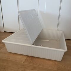 収納家具 IKEAベッド下収納ボックス（2個セット）