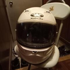 オージーケーカブト(OGK KABUTO) KAMUI パールホワイト Sサイズ インナーバイザー の画像