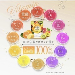 【未開封】ピュアビタ マルチビタミン&マルチミネラル 30日分 90粒 国内製造の画像