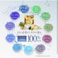 【未開封】ピュアビタ マルチビタミン&マルチミネラル 30日分 90粒 国内製造の画像