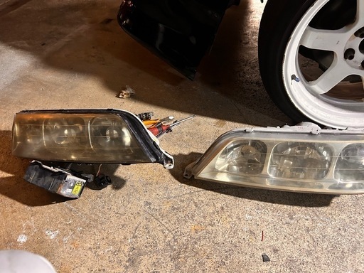 jzx100 マーク2ヘッドライト