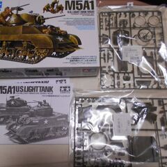 タミヤ1/35アメリカ軽戦車M5A1 ヘッジホッグ 追撃作戦セッ...