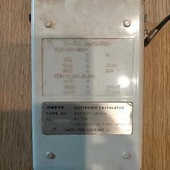 昭和家電　OMRONの電卓！の画像