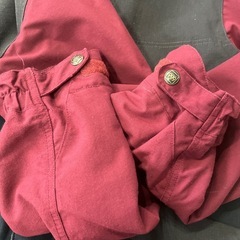 686 L 赤と黒のスノーボードウェア　メンズの画像