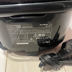 炊飯器の画像