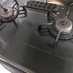 【12/19引越】リンナイ　二口ガスコンロ　都市ガスの画像