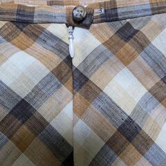 【美品】メイクレット チェックスカートの画像